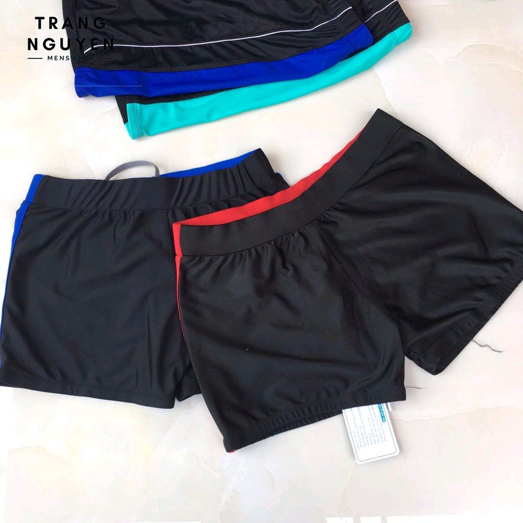 Quần Bơi Thể Thao Nam Big Size Từ 38-100kg Có Túi Nhỏ Tiện Dụng Co Giãn Nhiều Màu Cao Cấp Chất Lượng QB_SD