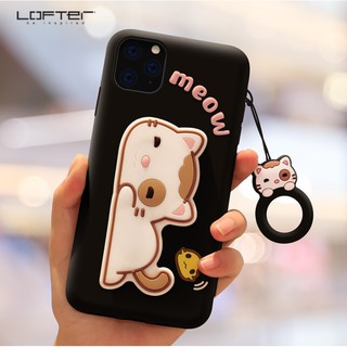 Ốp lưng Thú Cưng Dễ thương Cho Iphone12 ( LOFTER )