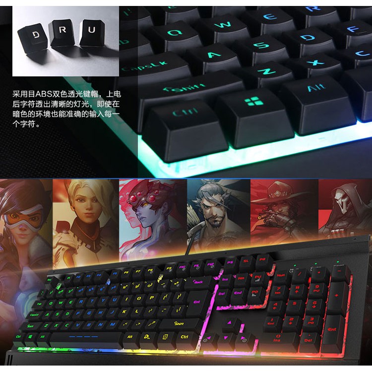 Bàn phím giả cơ Gaming Dareu LK145 CHÍNH HÃNG -VITINHTH