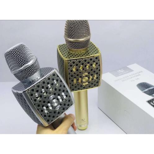 Micro Karaoke Bluetooth Hát KaraokeYS-95 Cao Cấp, Tích Hợp Loa Bass Cực Hay, Chỉnh Giọng Chuẩn.