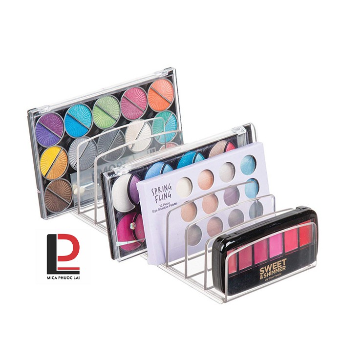 Kệ mica nhiều ngăn để sách/ tạp chí/ mỹ phẩm... cao cấp/ Giá đỡ acrylic trưng bày sản phẩm