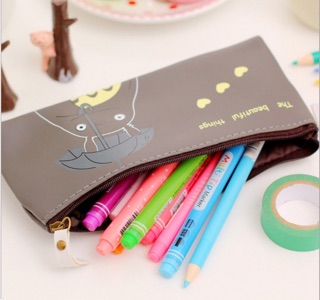  Bóp viết dài totoro xám