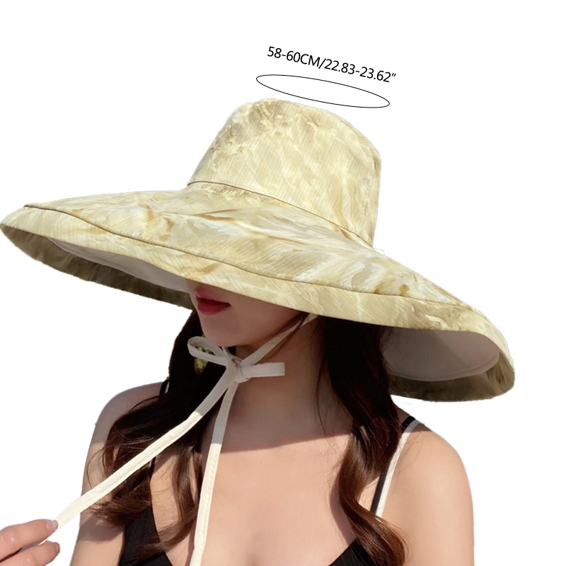 Nón Tai Bèo Vành Rộng Che Nắng Thời Trang Mùa Hè Cho Nữ