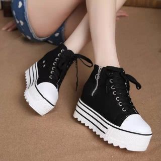 (Hàng order 15 ngày) giày thể thao nữ đế độn 6 cm
