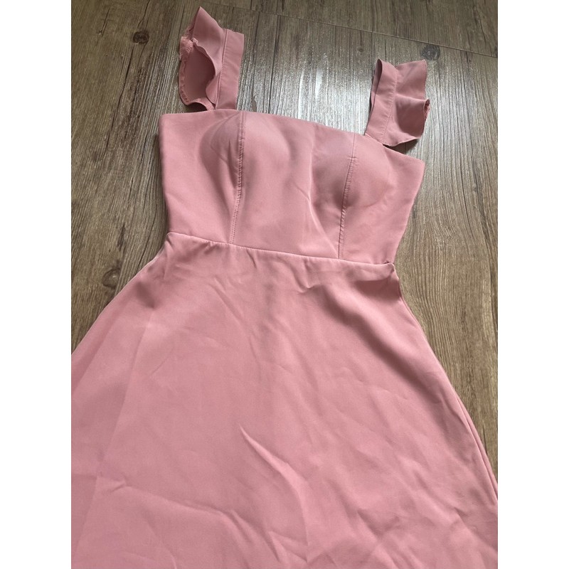 ❌❌PASS ĐẦM HỒNG TAY CÁNH TIÊN CÓ MÚT NGỰC