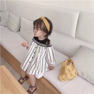 váy trễ vai cho bé gái