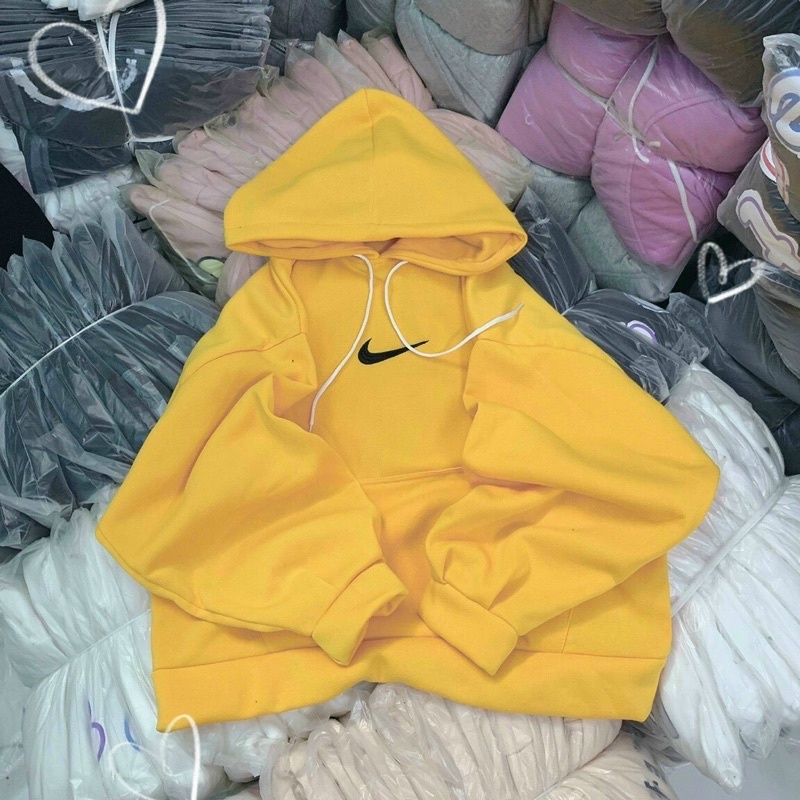 Áo hoodie tay phòng đơn giản nỉ bigsize 55-80kg