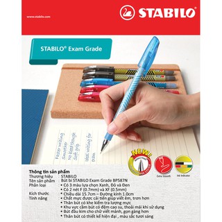 Bút bi Stabilo Exam Grade 587NF