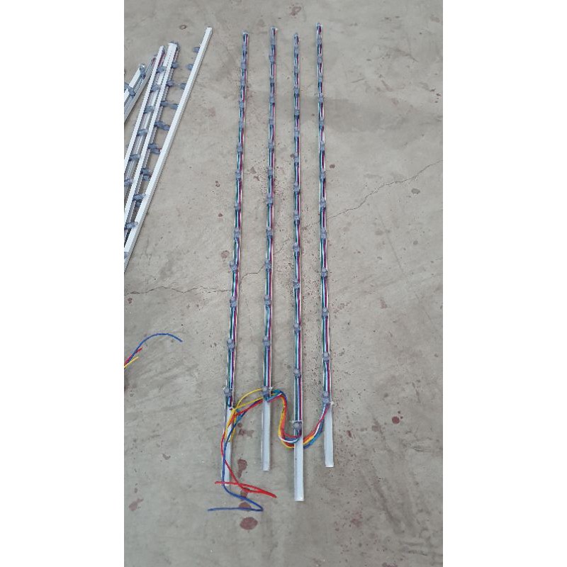 Thanh nhôm làm tia led pháo hoa