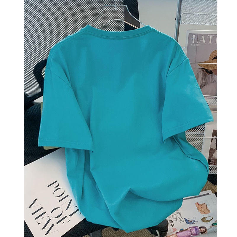 Áo Thun Tay Ngắn Dáng Rộng Thời Trang Cho Nữ