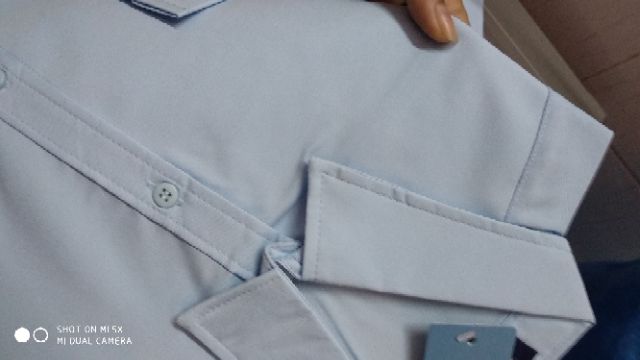 [Freeship Từ 99k] Áo sơ mi nam trơn xanh nhạt dài tay dáng Slimfit ôm body | BigBuy360 - bigbuy360.vn