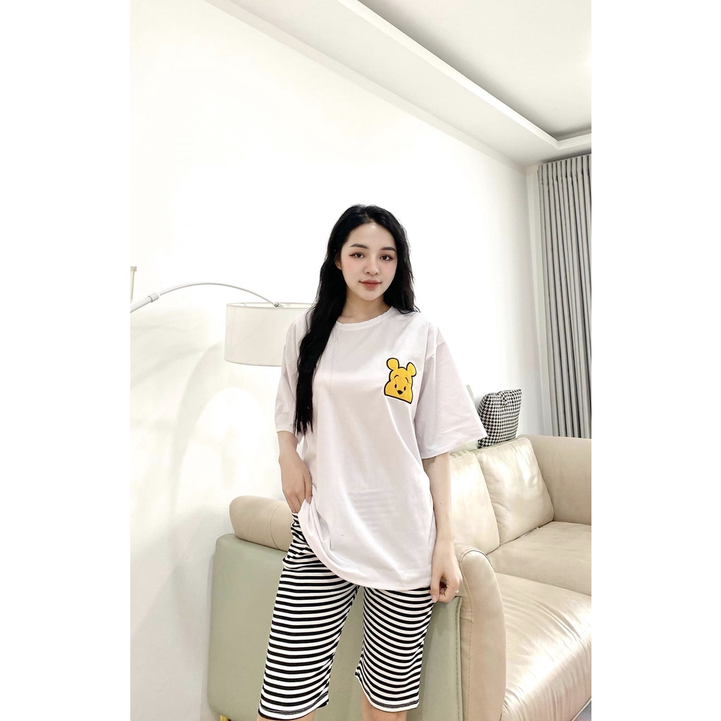 Bộ Quần Gân Ngố Phối Áo Coton Thêu - Y Hình