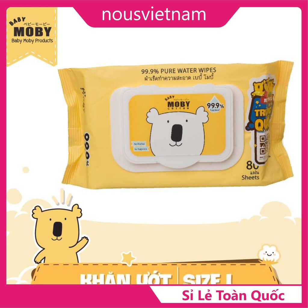 Moby - khăn ướt