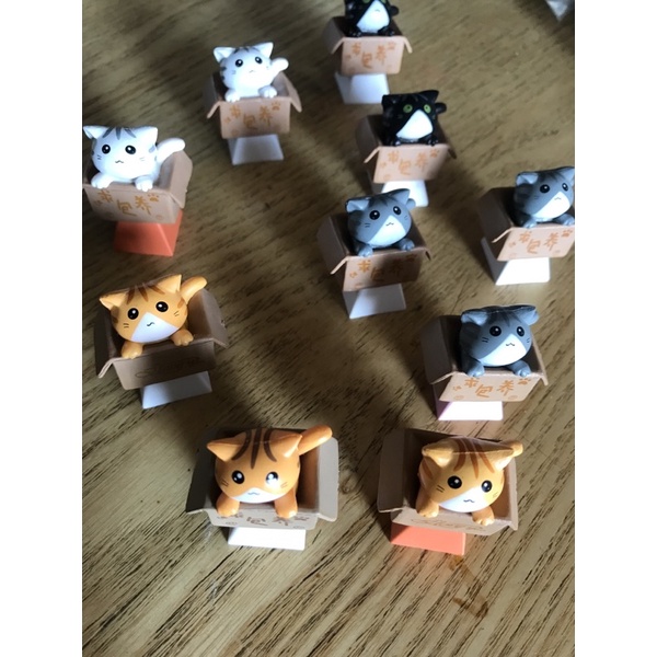 Keycap Mèo trong hộp