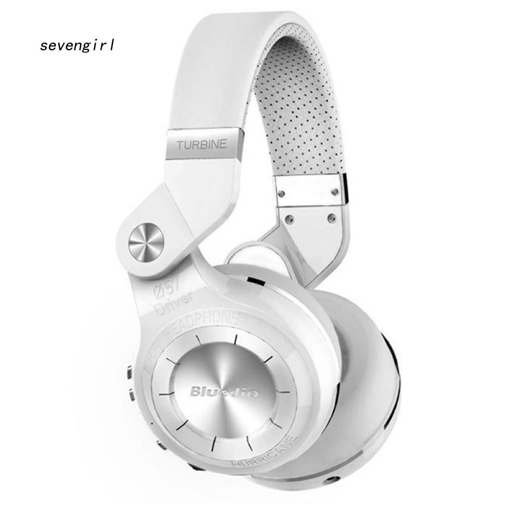 Bluedio T2+ Folding Wireless Bluetooth 5.0 Headphone Over-Ear Heavy Bass Headset