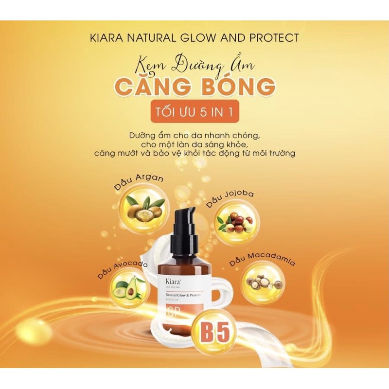 KEM DƯỠNG KIARA NATURAL GLOW & PROTECT