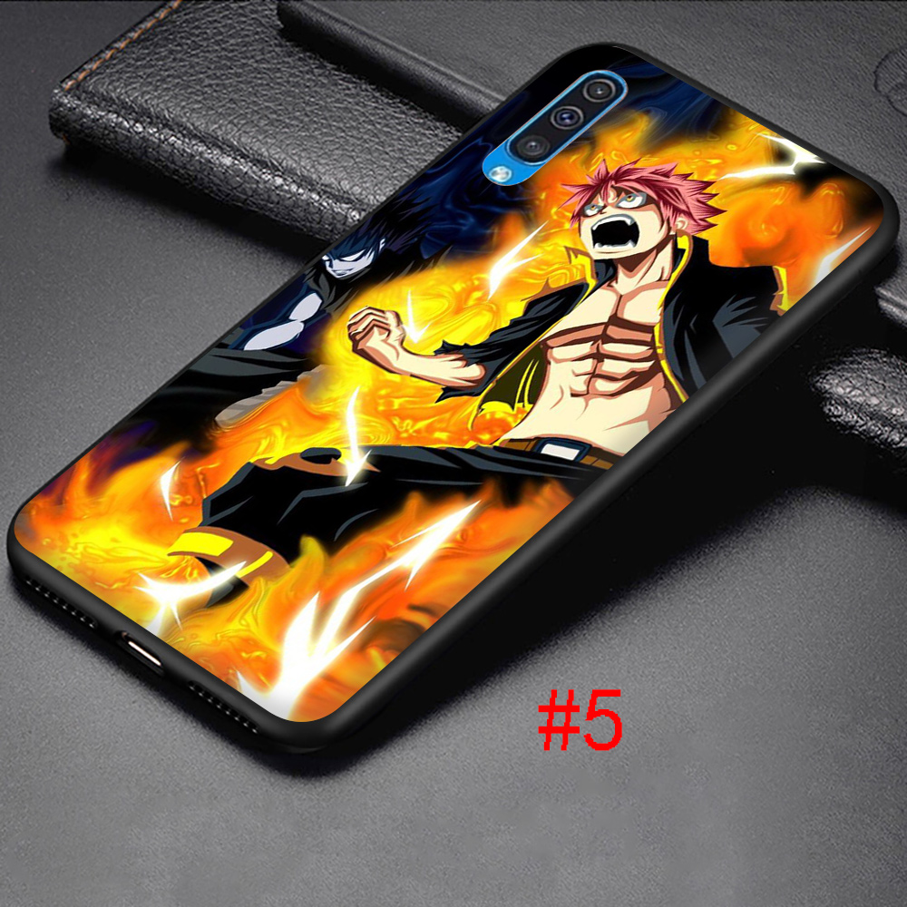 Ốp Lưng Silicone In Hình Fairy Tail Cho Samsung A6 A7 A8 Plus A9 2018 A3 2016 A5 2017