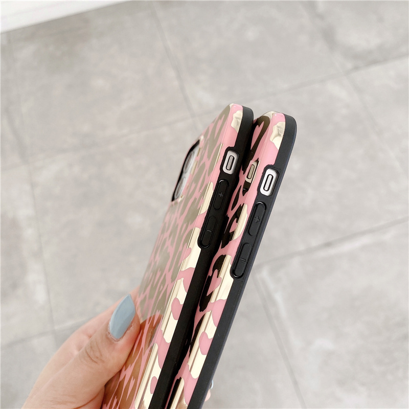 IPHONE Ốp Lưng Mềm Chống Rơi In Họa Tiết Da Báo Cho Iphone12 Pro Max Iphone11 Pro Max 7plus Se2020 8plus Xs Xr Xsmax | BigBuy360 - bigbuy360.vn
