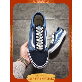GIÀY VANS OLD SKOOL XANH ĐEN