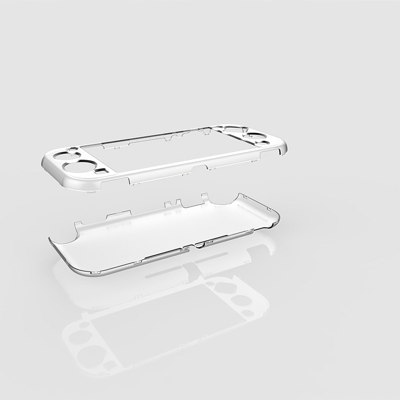 IN STOCK For Lite Transparent Protective Console Crystal Case PC Gamepad Shell For Switch