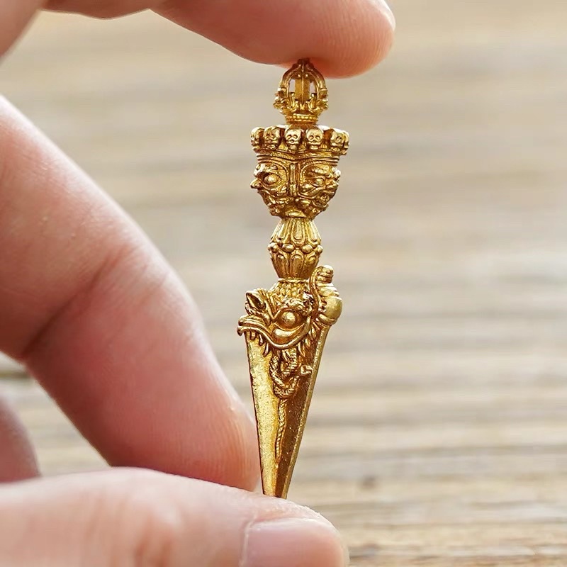 Kim Cang Phổ Ba bằng đồng 5 cm - mặt dây chuyền