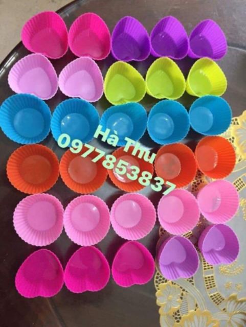 Khuôn silicon mix mẫu 7cm