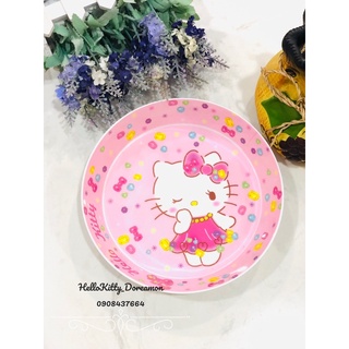 Dĩa tròn sâu lồng HelloKitty Doreamon