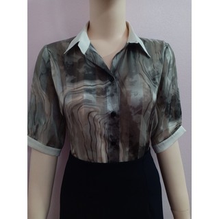 Áo sơ mi nữ tay lỡ