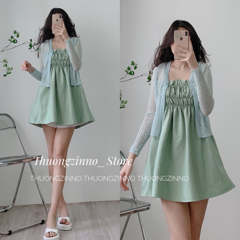 [Ảnh thật/Video]Áo Khoác LOẠI 1 Nữ Cardigan Len  Mỏng Màu Pastel Muối Tiêu Nhiều Màu Cực Hot Hit
