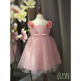 Đầm công chúa bé gái dành cho bé từ 8-21kg Song Ngọc - GUON