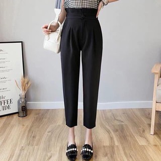 Quần Baggy cạp bèo xếp ly