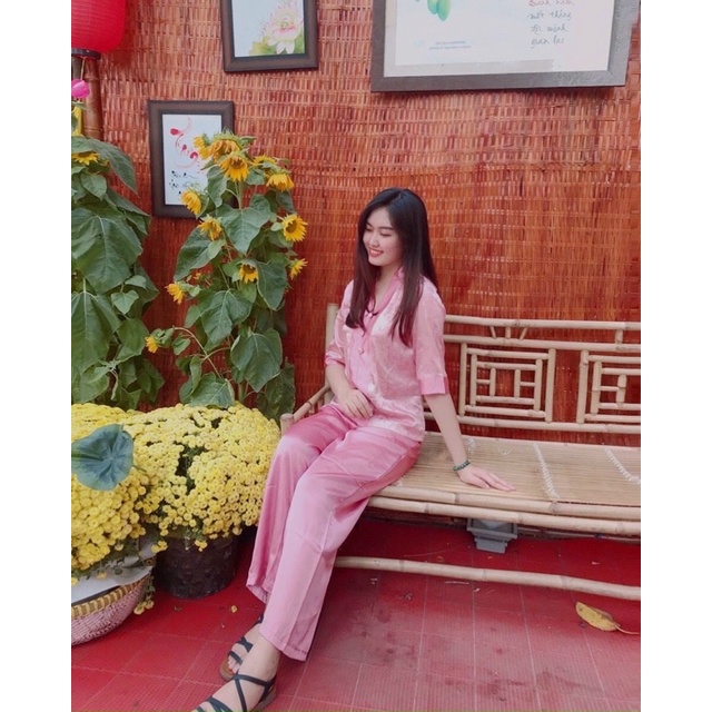 #ĐỒ_LAM_ĐI_CHÙA - MẪU BÀ LAI VẢI GẤM CAO CẤP