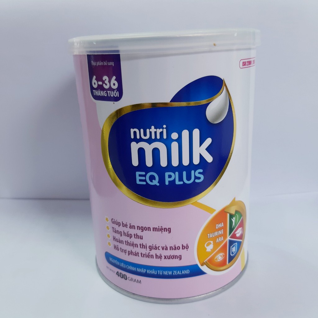 Thực phẩm bổ sung Nutri milk EQ PLUS cho bé từ 6-36 tháng tuổi