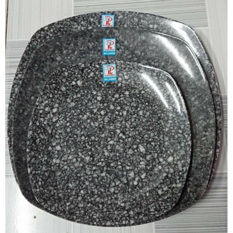 Chén - Tô - Dĩa - Muỗng - Ly melamine ( mica ) màu đá hoa cương