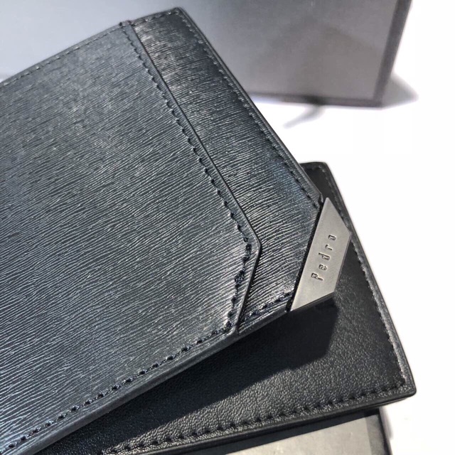 Ví nam Pedro cao cấp phối logo chéo hàng xuất dư