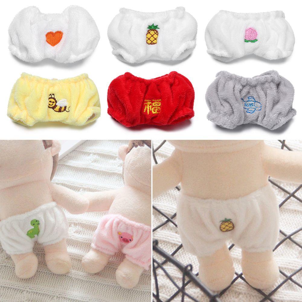 Quần Lót Nhung Họa Tiết Trái Dứa Hoạt Hình 20cm Cho Búp Bê