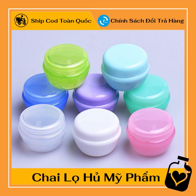 Hủ Đựng Kem ❤ TOP GIÁ RẺ ❤ Hũ chiết mỹ phẩm 20g có lót , Hũ nấm đựng kem , , phụ kiện du lịch