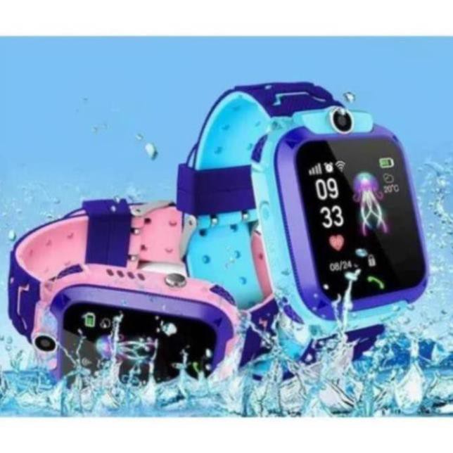 Đồng hồ thông minh chống nước Q12 smart watch cảm ứng lắp sim nghe gọi điện thoại kiểu dáng màu sắc dễ thương cute