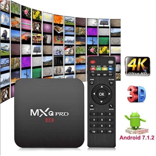 Tv Box Vq Pro 4k Android 9.0 Mxq Pro Smart Tv Box 2gb Ram 16gb Rom