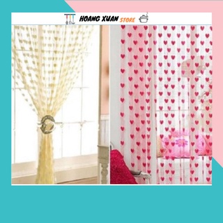 Rèm cửa trái tim cho gia đình vrg1178