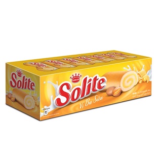 Bánh bông lan cuộn Solite 360g (hộp 20 cái)