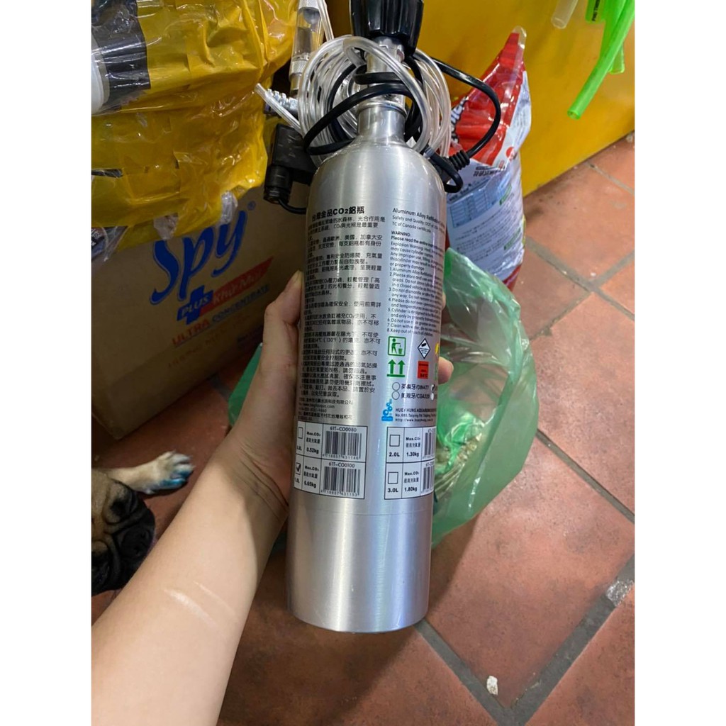 Bình CO2 Đài Loan 1l-2l-3l BKA