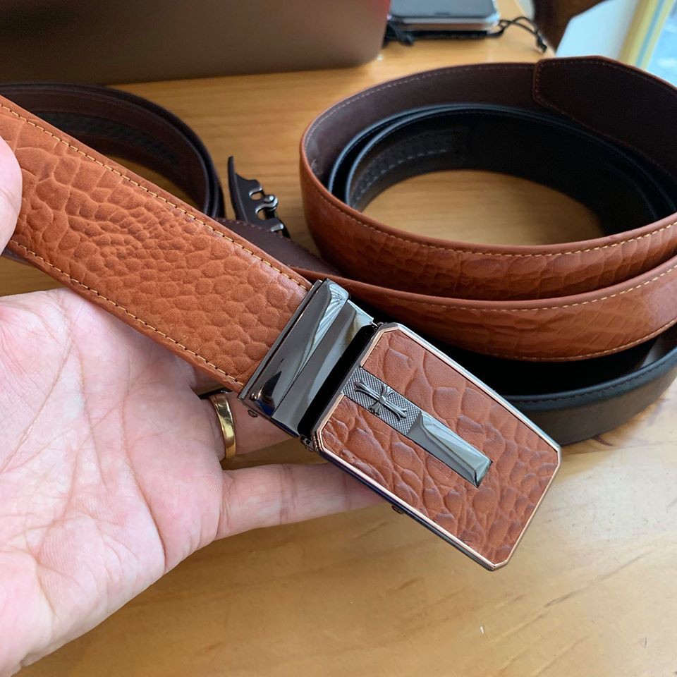 Thắt lưng Da Bò, Khóa cao cấp thời trang Nam | BigBuy360 - bigbuy360.vn