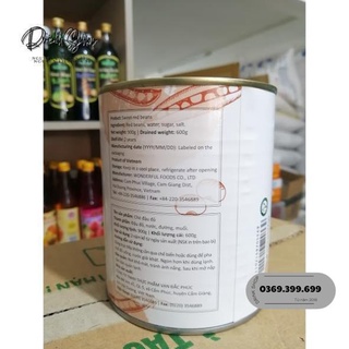 Chè Đậu Đỏ Wonderful Lon 900g