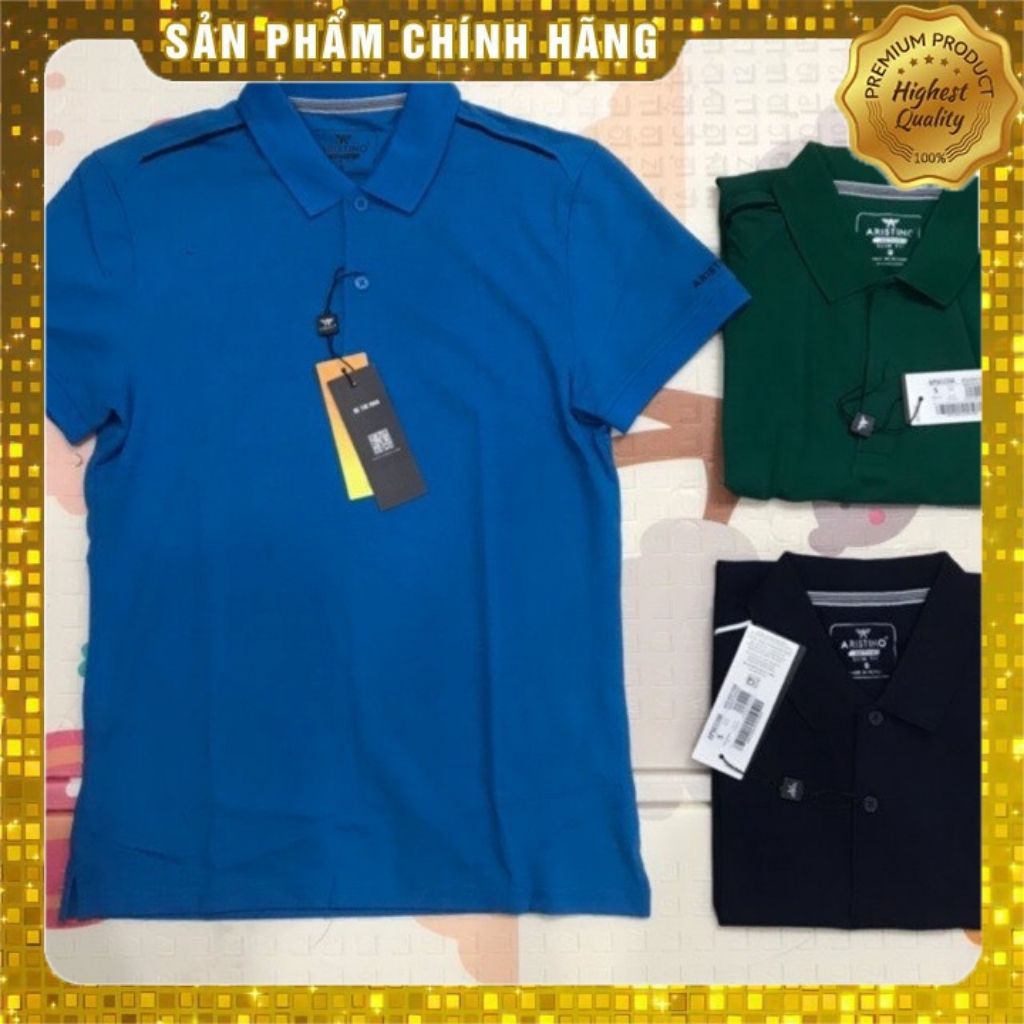 Áo polo nam ARISTINO- Aps033s8 dáng ôm còn size S