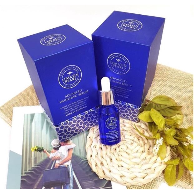 Serum Dưỡng Trắng Lematin Pearl Serum 15ml - Chính hãng Úc