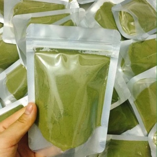 100g bột trà xanh nguyên chất handmade đắp mặt,làm bánh, pha nước