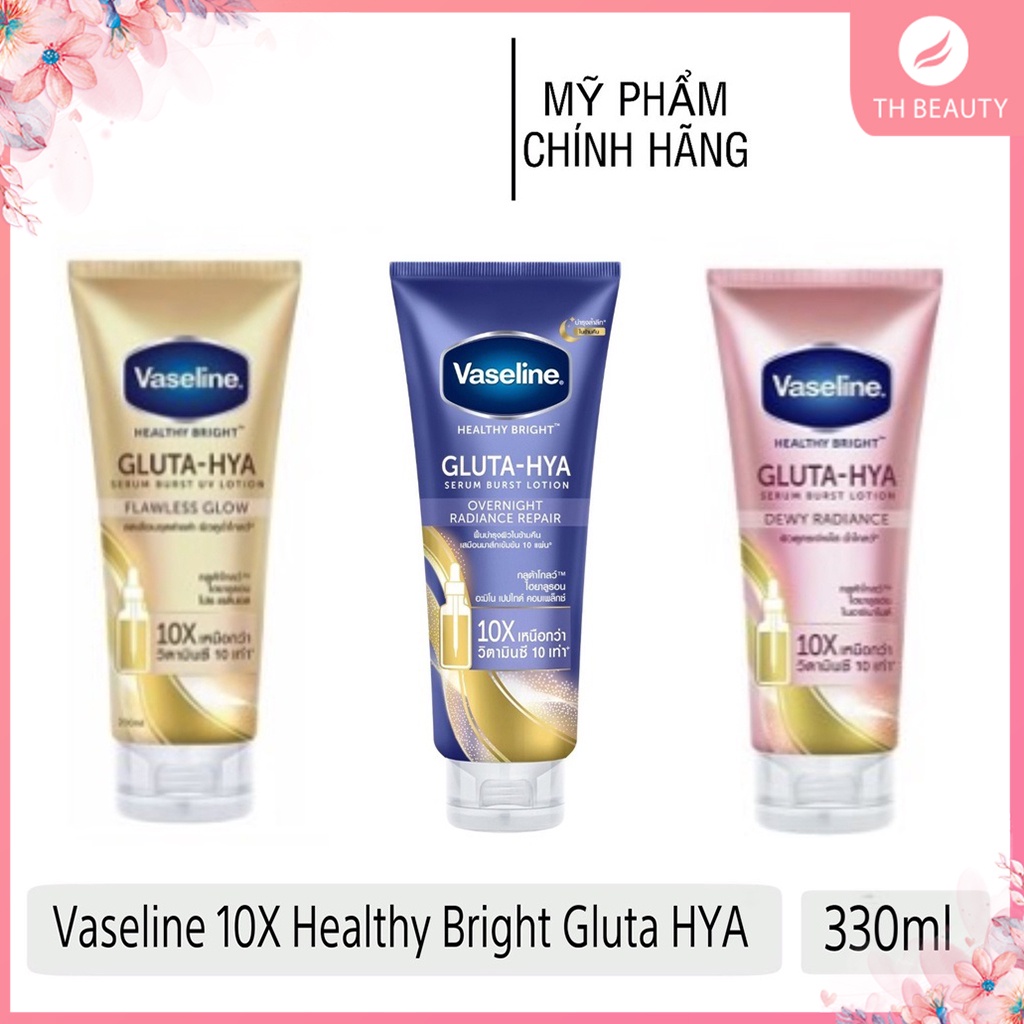 Bộ Sản Phẩm Vaseline dưỡng da, Kem Dưỡng Da Tay, Sữa Dưỡng Thể 10X, 50X, Son dưỡng, Sáp dưỡng Vaseline Thái Lan