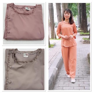 BỘ LAM ĐI CHÙA CHO NỮ [ KIỂU BÁC SĨ ]