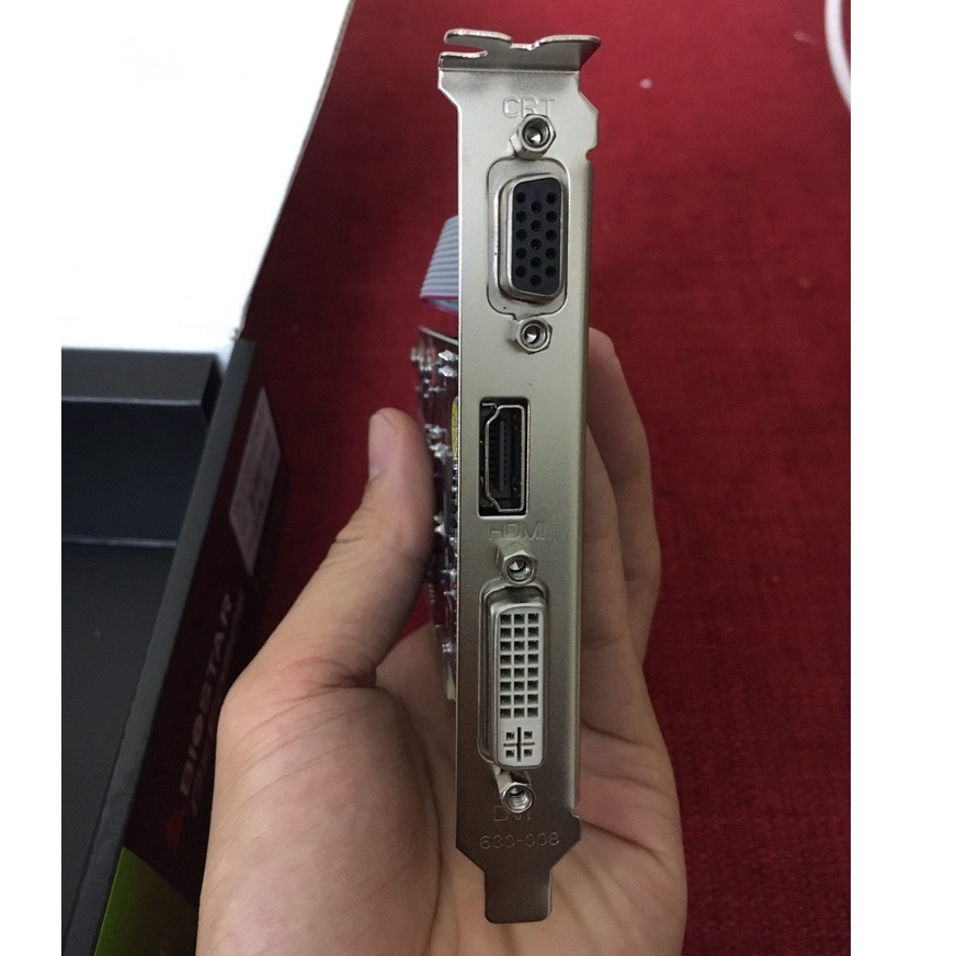 VGA PC, card màn hình, card đồ họa Biostar GT610 2GB 64bit - Hàng chính hãng